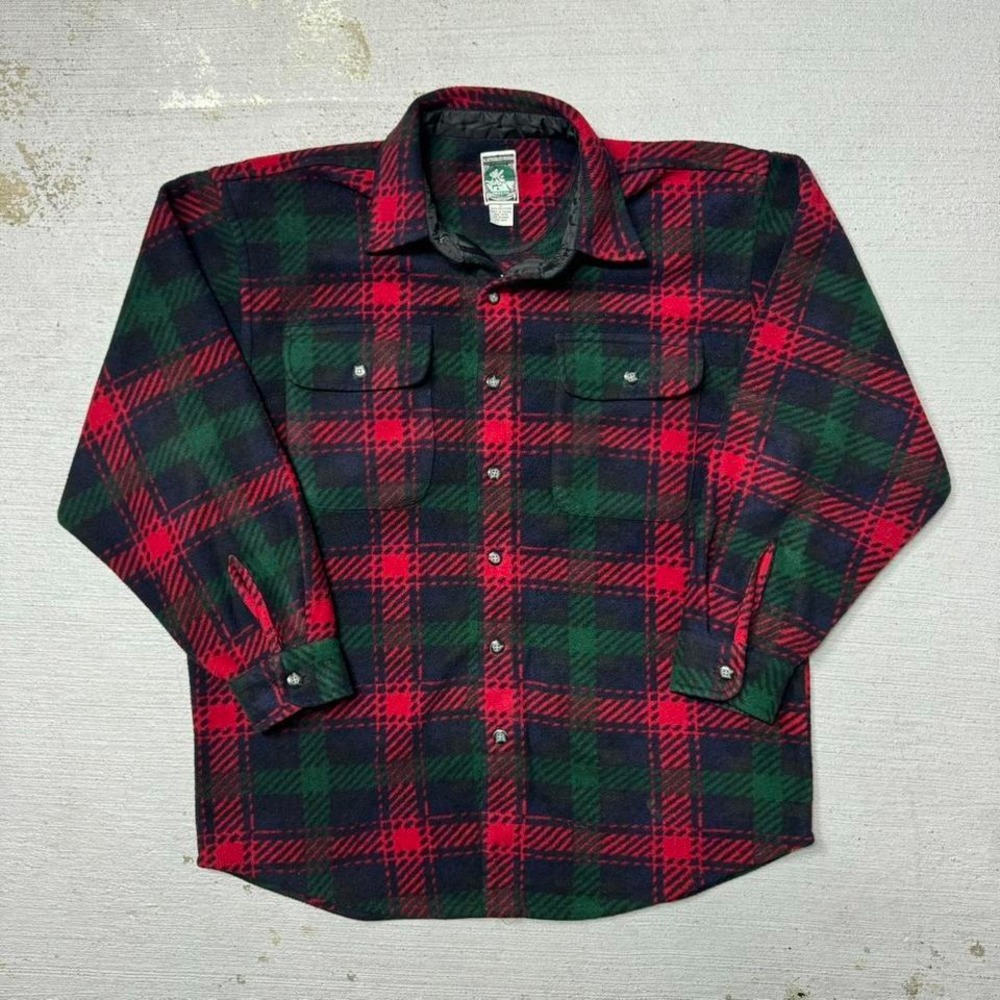 Vintage McIntosh & SeyMour Plaid Flannel Shirt Size